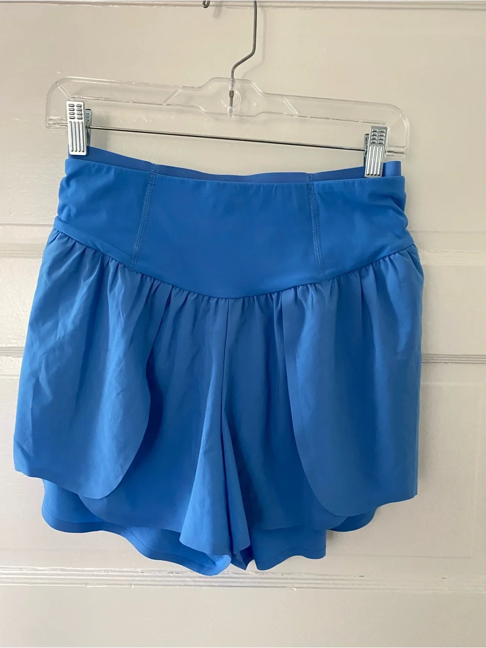lululemon Go Further Super-High-Rise Split Short 3” in Pool Party - Picture 5 of 16